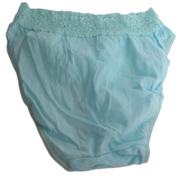 Vintage Myonne Blue Hi Leg Panties Bloomers Size 6 NEW - Picture 6 of 8